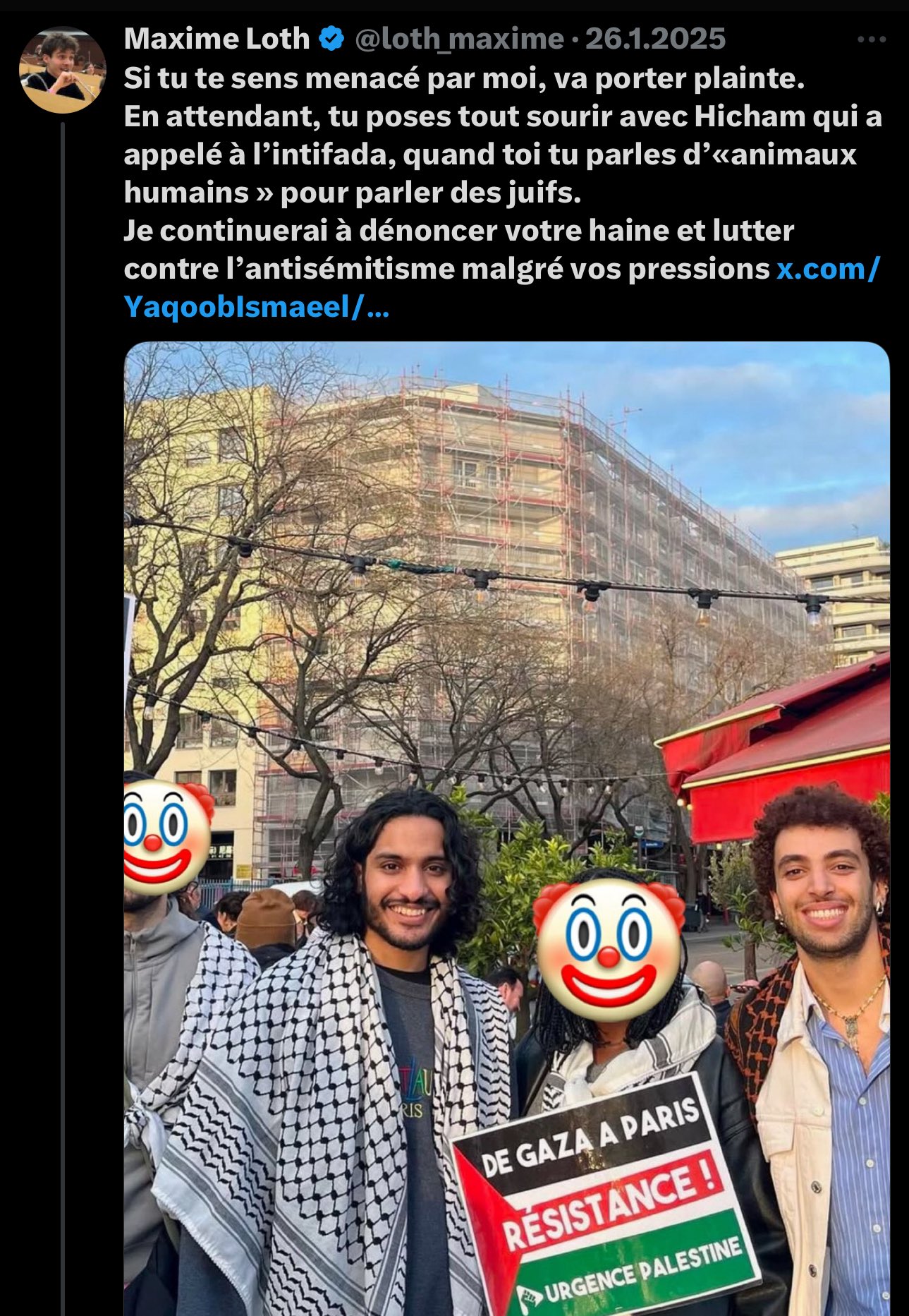 Propos Antisemite par Gabin Berne