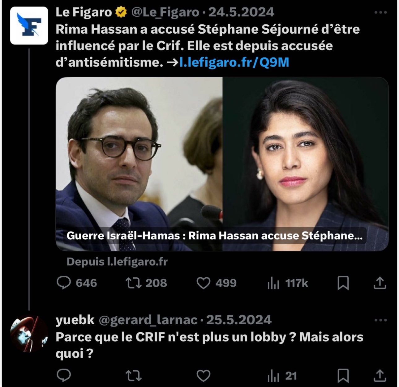 Propos Antisemite par Gérard Larnac