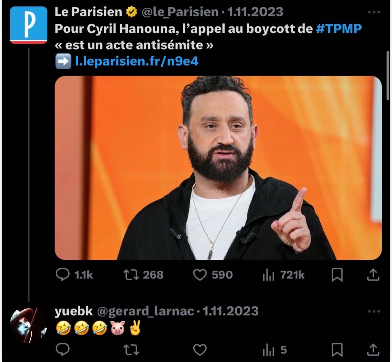 Propos Antisemite par Gérard Larnac