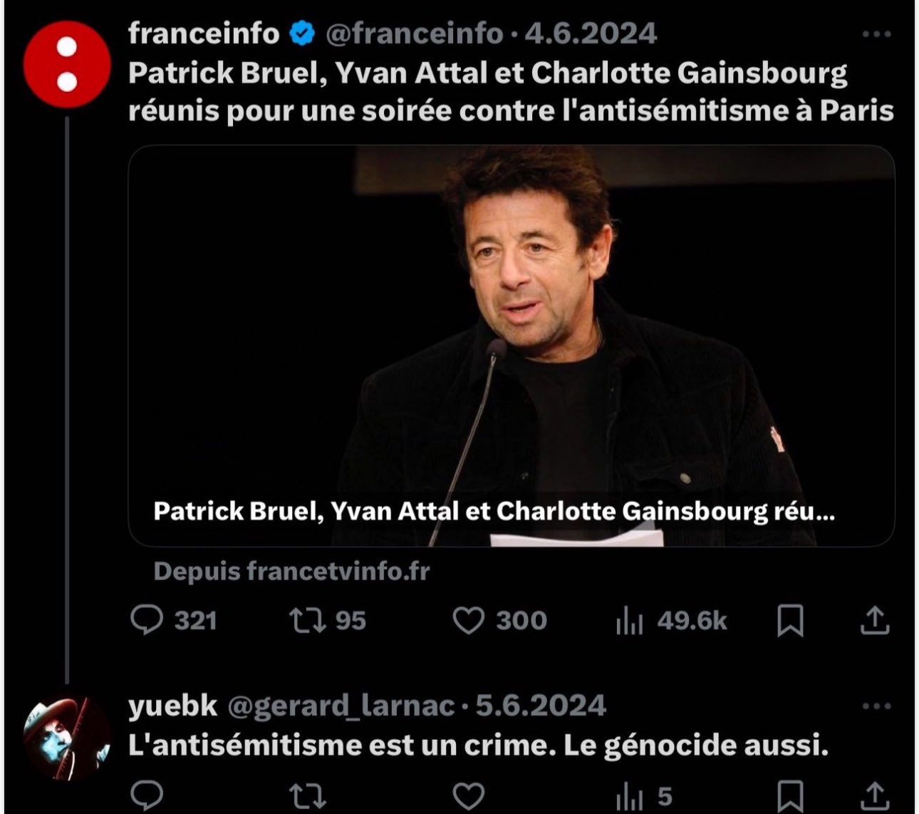 Propos Antisemite par Gérard Larnac
