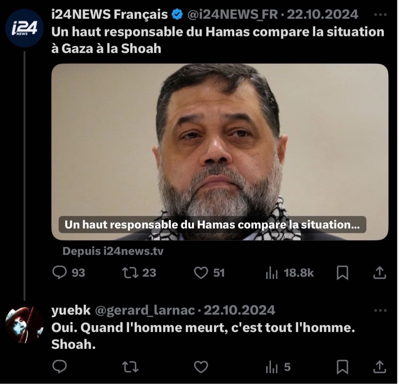 Propos Antisemite par Gérard Larnac