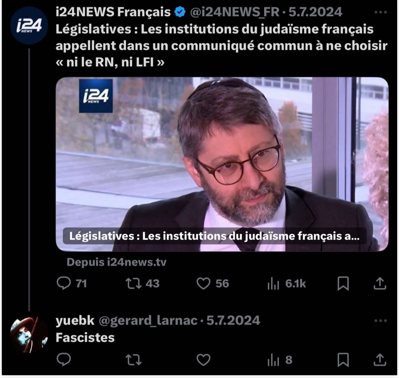 Propos Antisemite par Gérard Larnac