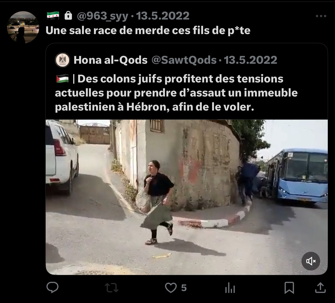 Propos Antisemite par Mohamad-Bassem Tawachi